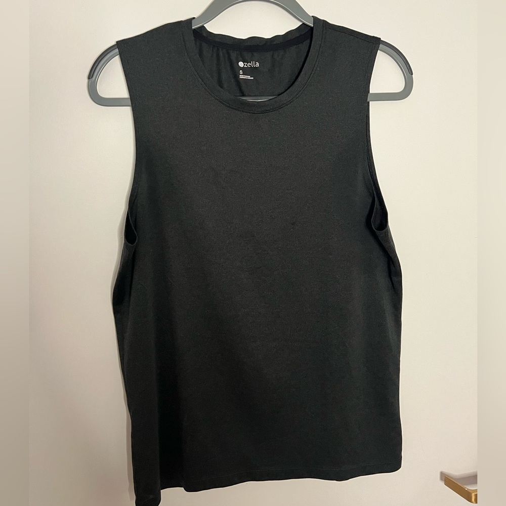 Zella Mens Active Tank Top charcoal size small